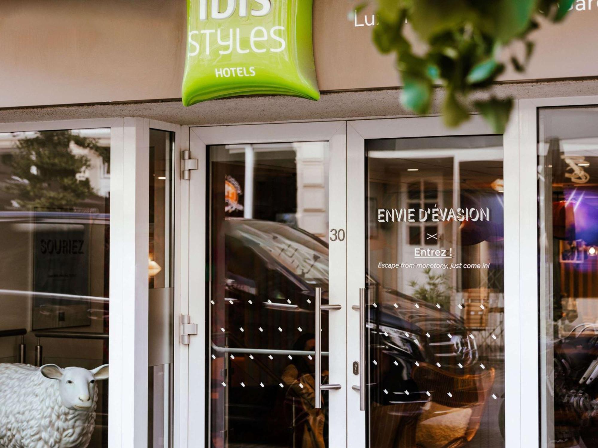 Hotel Ibis Styles Luxembourg Centre Gare Exterior foto